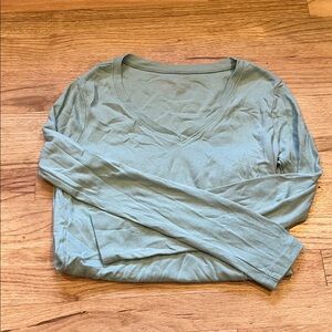 Eddie Bauer Women's Long Sleeve Top - Mint